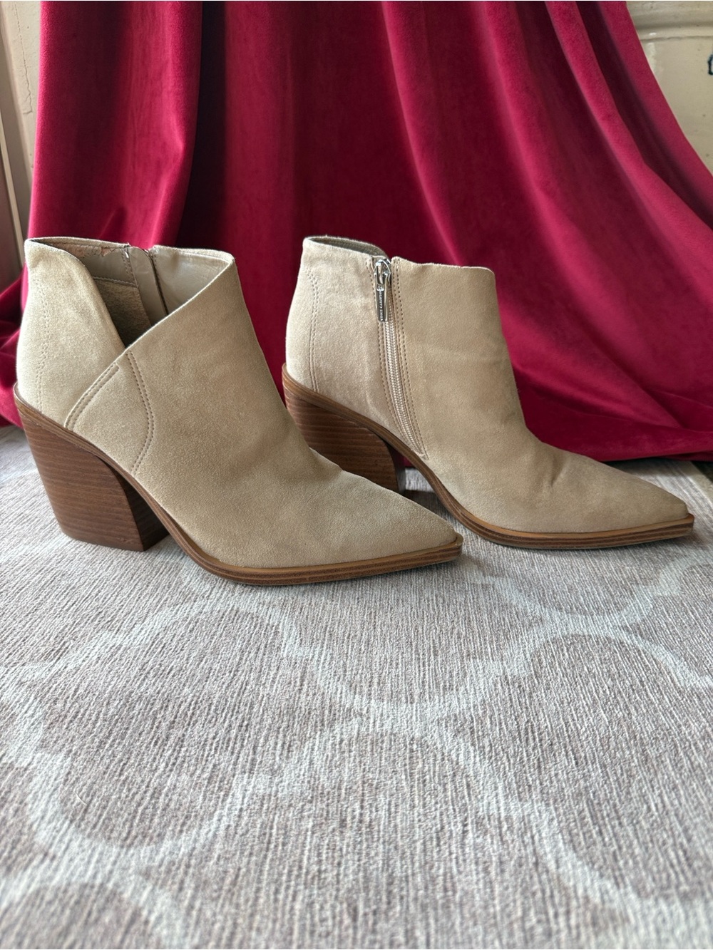 Vince Camuto Grendan Ankle Booties, Women's Size 9.5